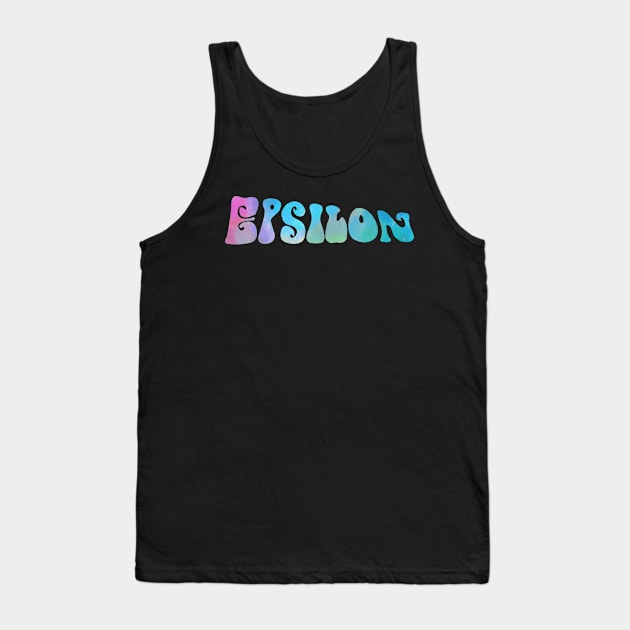 Epsilon Hippie Tank Top by lolosenese